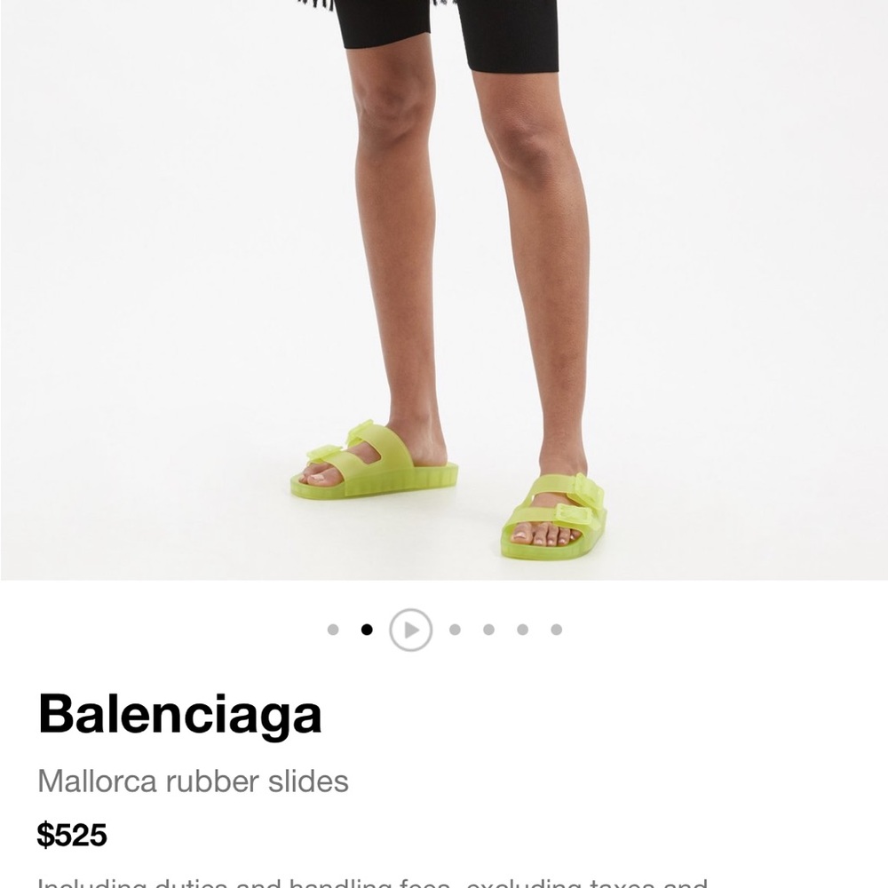 Balenciaga Mallorca Sandal NWT